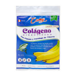 Colágeno hidrolizado + Cartílago de tiburón + Plátano