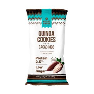 Galletas veganas de quinua y cacao nibs