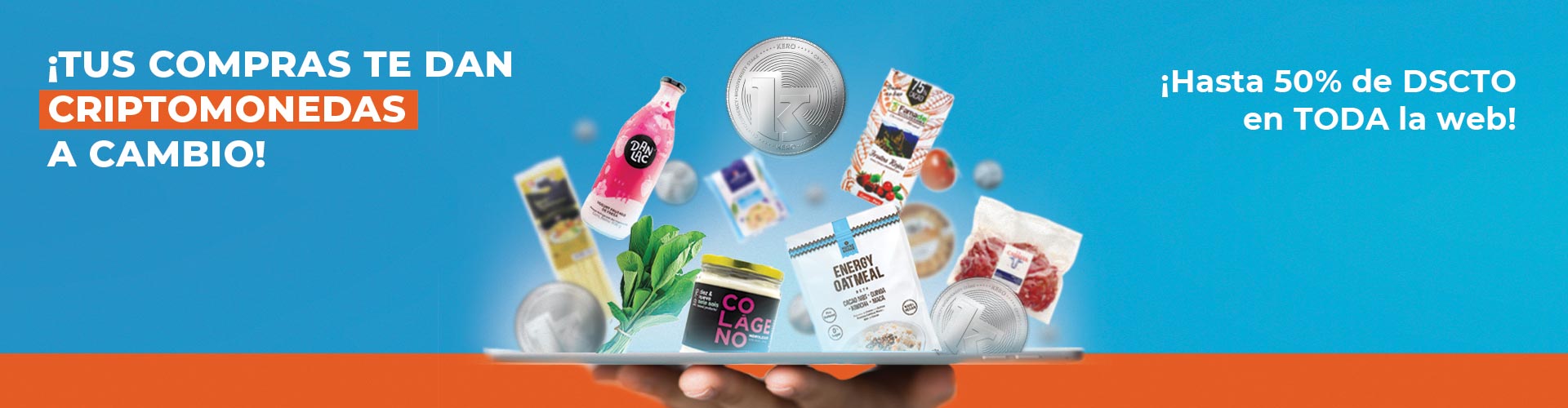 TUS COMPRAS TE DAN CRIPTOMONEDA